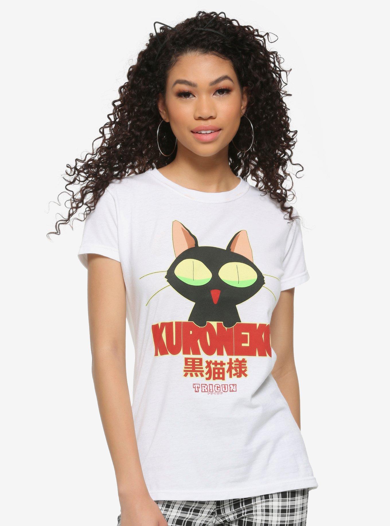 Trigun Kuroneko Girls T-Shirt, MULTI, hi-res