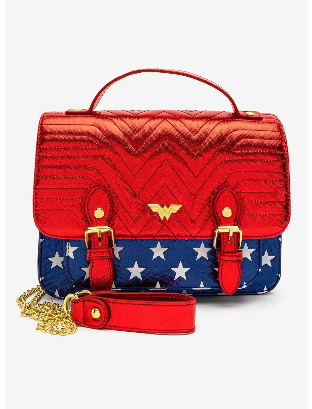 Loungefly DC Comics Wonder Woman Crossbody Bag, , hi-res