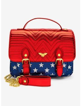 Plus Size Loungefly DC Comics Wonder Woman Crossbody Bag, , hi-res