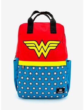 Plus Size Loungefly DC Comics Wonder Woman Square Backpack, , hi-res