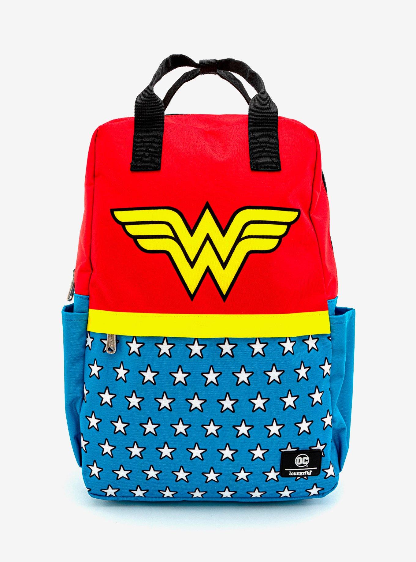 Loungefly DC Comics Wonder Woman Square Backpack, , hi-res