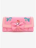 Loungefly Disney Cinderella Pink Dress Flap Wallet, , hi-res
