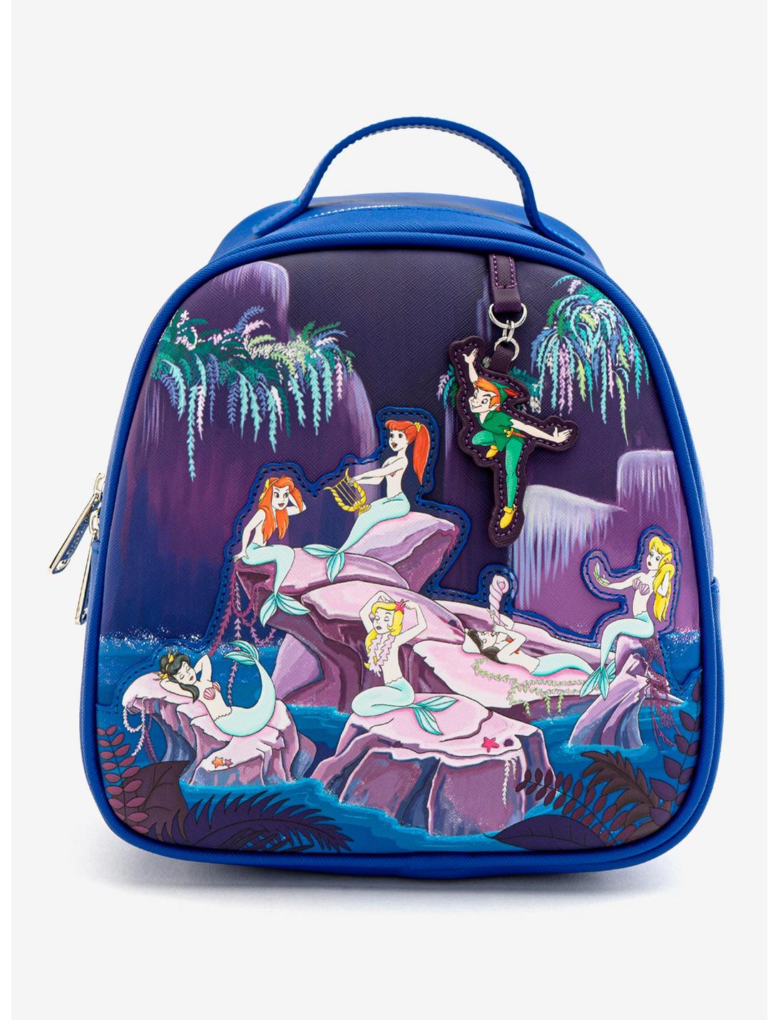 Loungefly Disney Peter Pan Mermaid Lagoon Mini Backpack, , hi-res