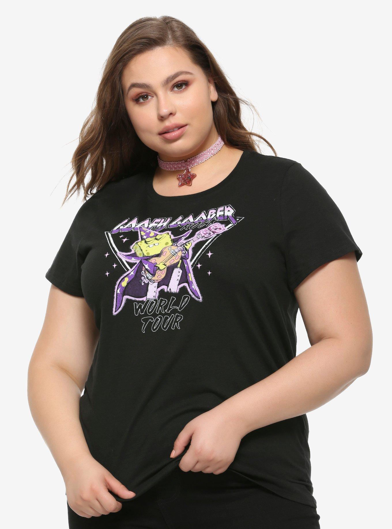 SpongeBob SquarePants Goofy Goober Rock Girls T-Shirt Plus Size, MULTI, hi-res