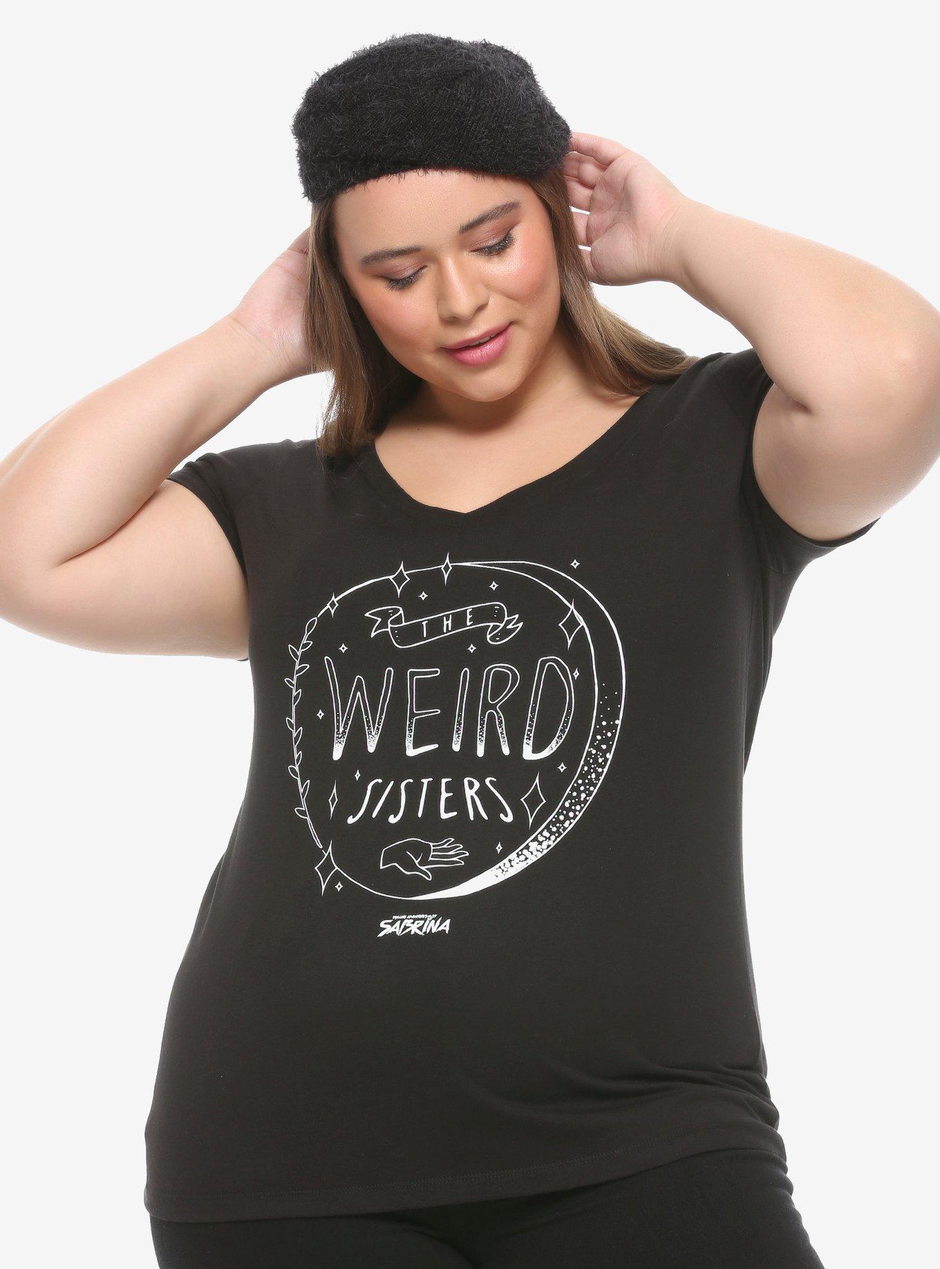 Chilling Adventures Of Sabrina The Weird Sisters Girls T-Shirt Plus Size, MULTI, hi-res