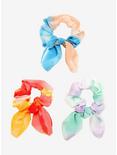 Pastel Multi-Colored Chiffon Scrunchy Set - BoxLunch Exclusive, , hi-res