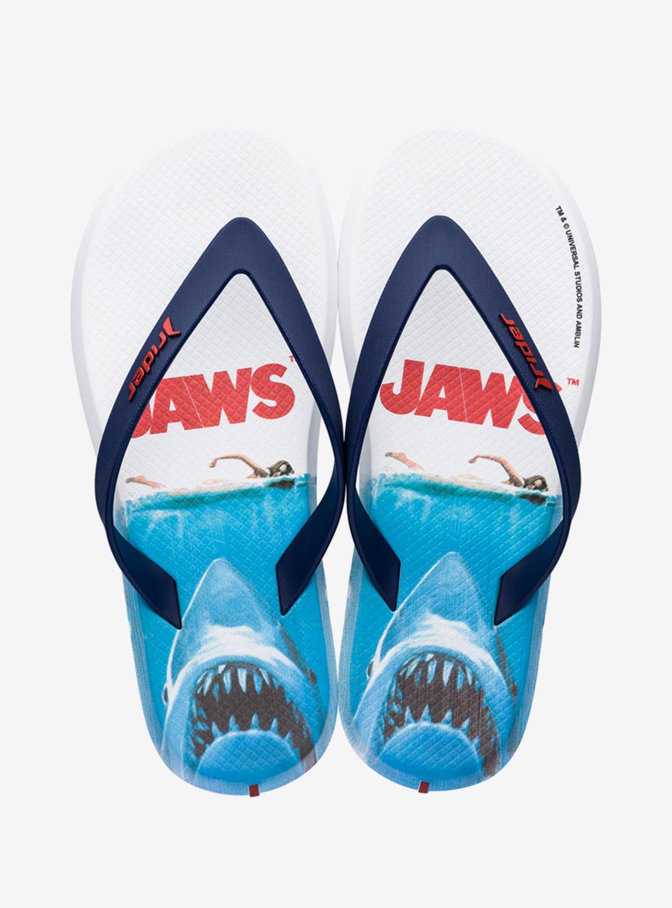 Jaws Rider R1 Blockbuster Flip Flop Sandal, WHITE, hi-res