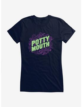 HT Creators: Potty Mouth Floral Logo Girls T-Shirt, , hi-res
