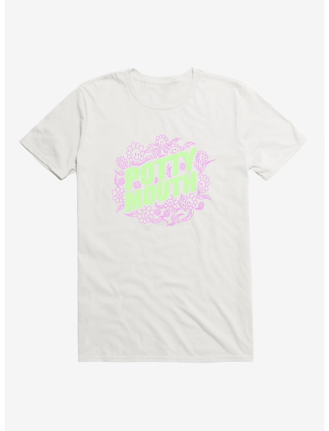 HT Creators: Potty Mouth Floral Logo T-Shirt, , hi-res