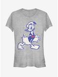 Disney Donald Duck Donald Heritage Girls T-Shirt, ATH HTR, hi-res