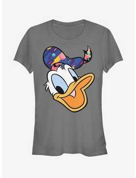 Disney Donald Duck Donald Pattern Face Girls T-Shirt, , hi-res