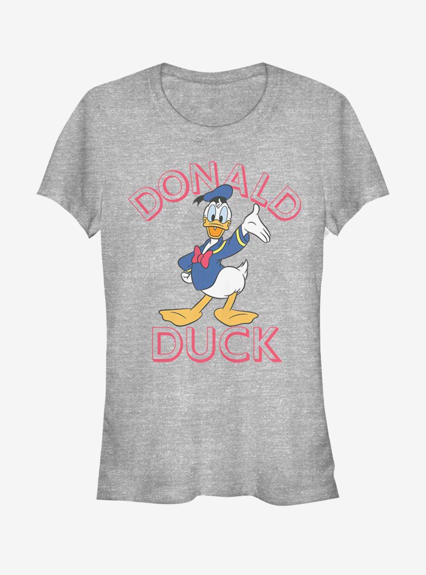 Disney Donald Duck Duck Hello Girls T-Shirt, ATH HTR, hi-res