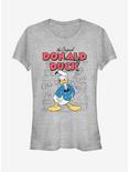 Disney Donald Duck Original Donald Sketchbook Girls T-Shirt, ATH HTR, hi-res