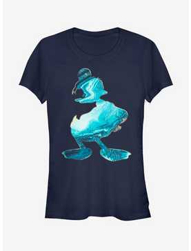 Disney Donald Duck Poured Donald Art Girls T-Shirt, , hi-res