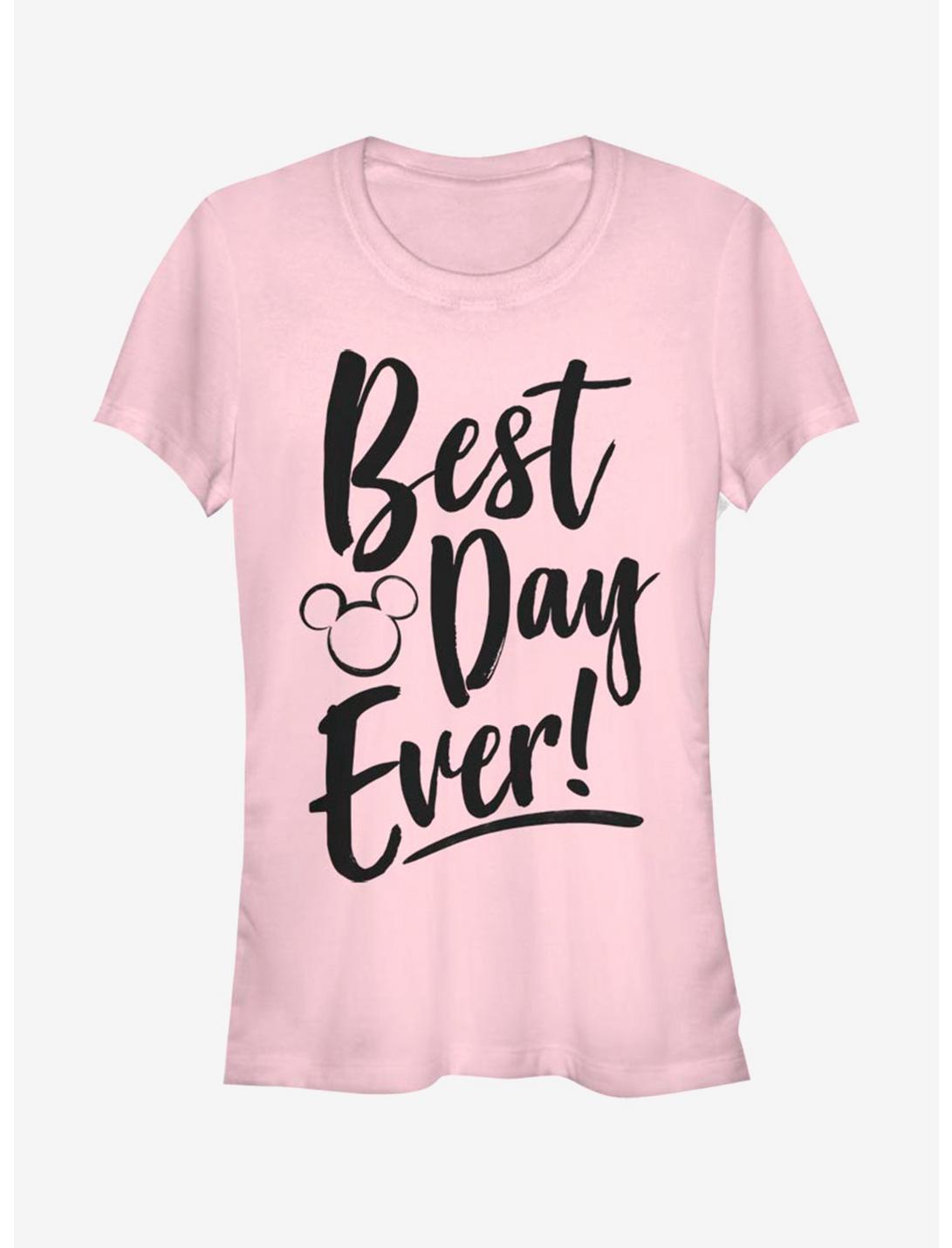 Disney Mickey Mouse Best Day Girls T-Shirt, LIGHT PINK, hi-res