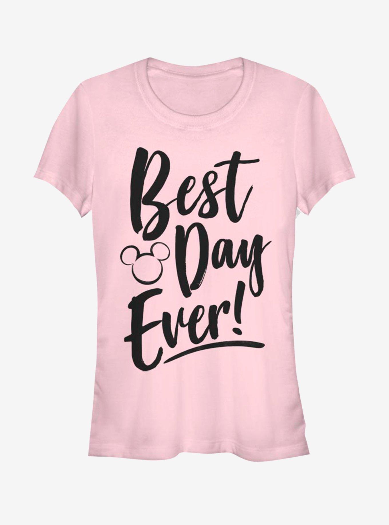 Disney Mickey Mouse Best Day Girls T-Shirt, LIGHT PINK, hi-res