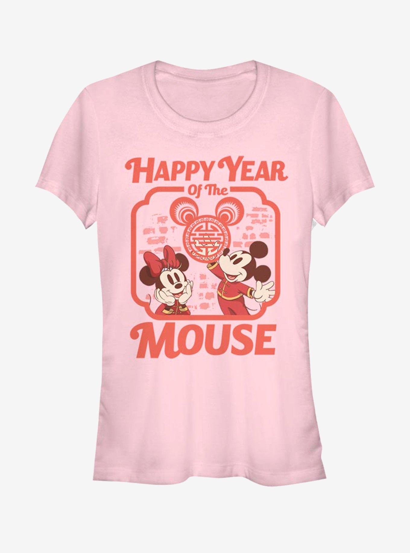 Disney Mickey Mouse Happy Mouse Year Girls T-Shirt