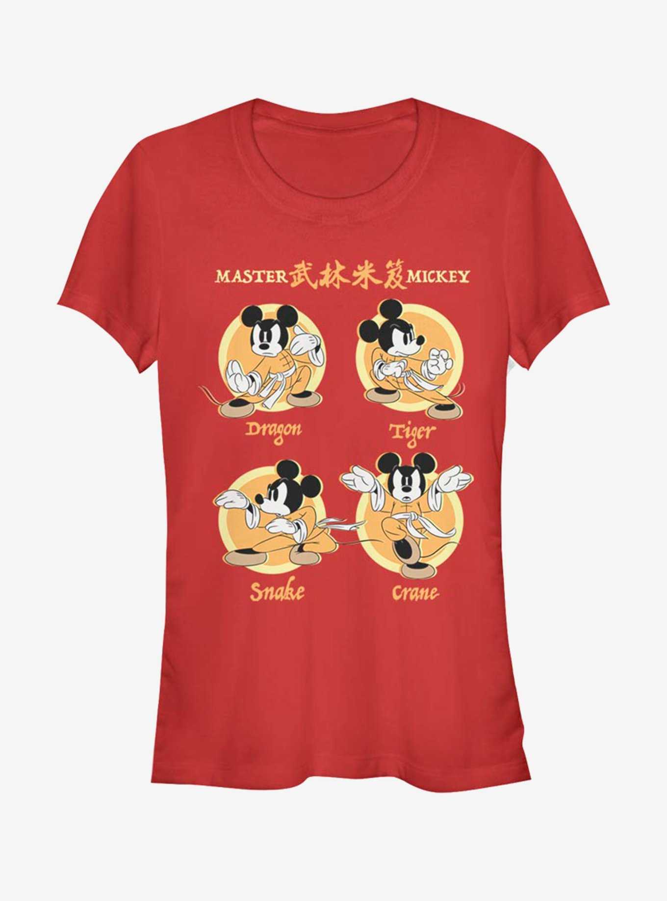 Disney Mickey Mouse Kung Fu Four Up Girls T-Shirt, , hi-res
