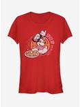 Disney Mickey Mouse Spice Up Your Life Girls T-Shirt, RED, hi-res