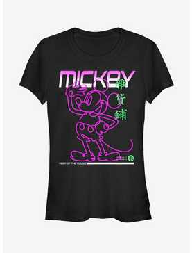 Disney Mickey Mouse Street Glow Girls T-Shirt, , hi-res