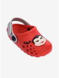 Dracula Rider Little Monsters Baby Clogs, RED, hi-res