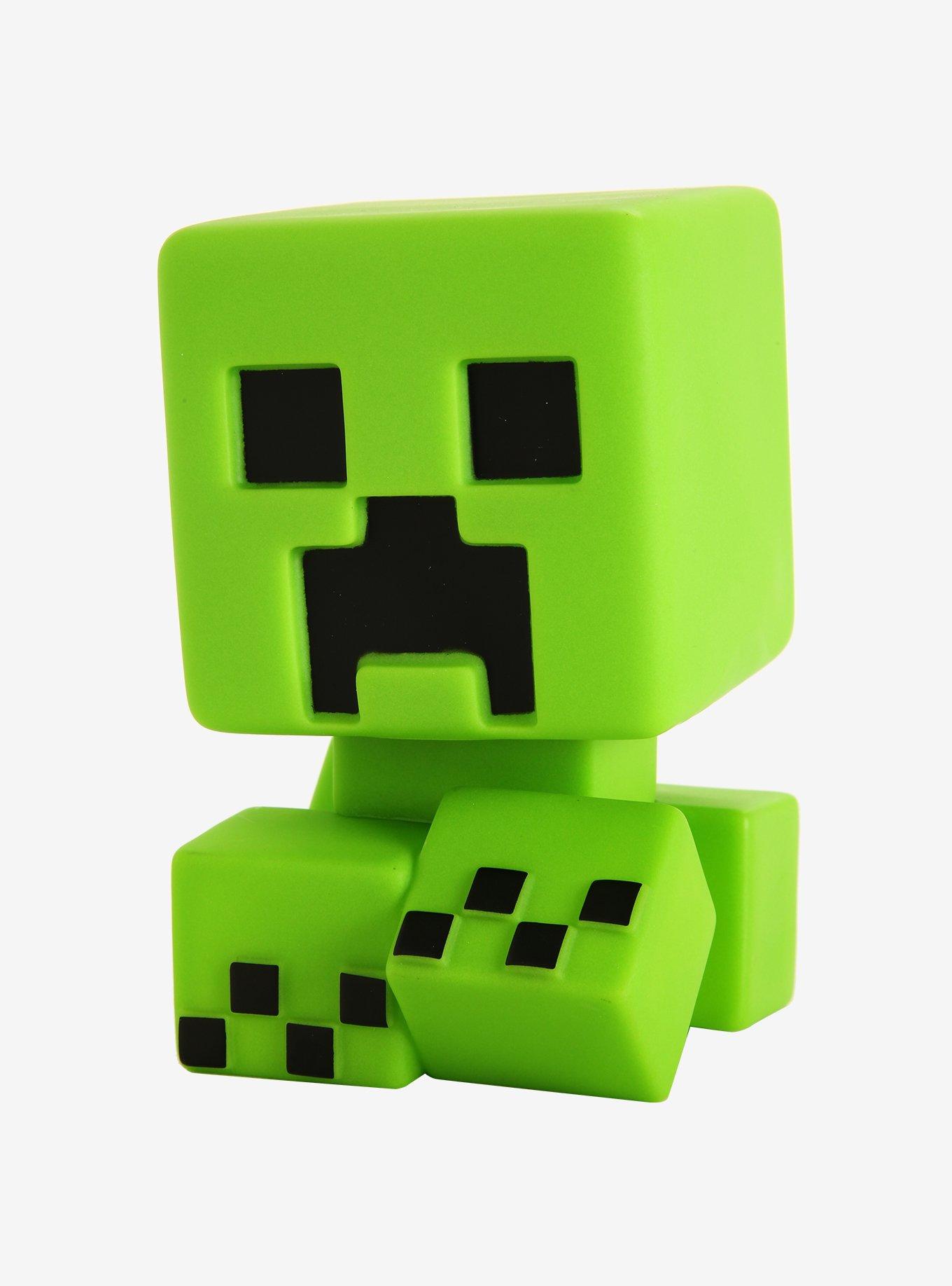 J!NX Minecraft Creeper Mega Bobble Mob Glow-In-The-Dark Vinyl Bobble-Head, , hi-res