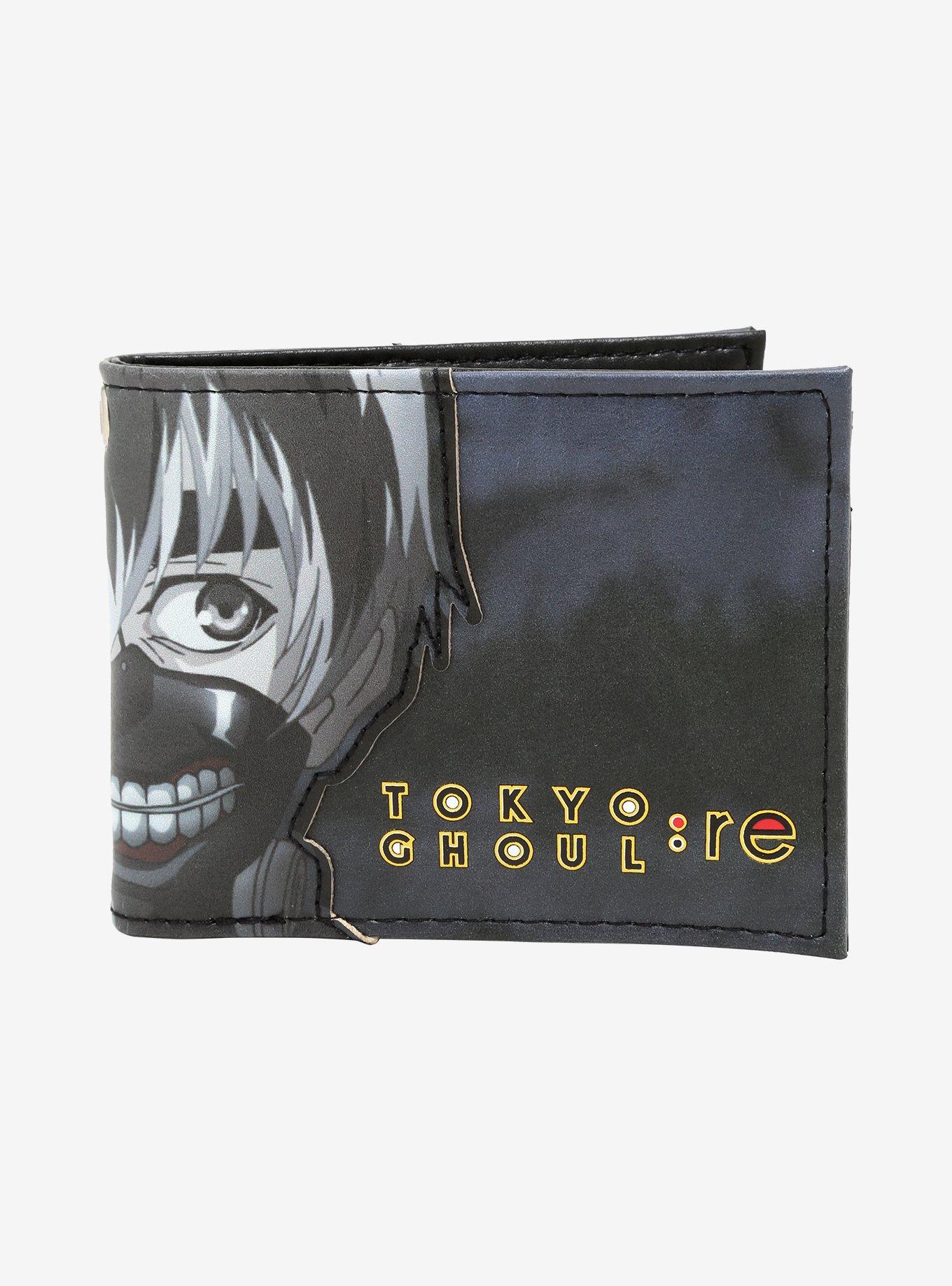 Tokyo Ghoul:Re Ken Kaneki Split Face Bi-Fold Wallet, , hi-res