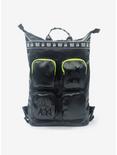 Steve Aoki FUL FANG Convertible Black and Neon Green Backpack Tote, , hi-res