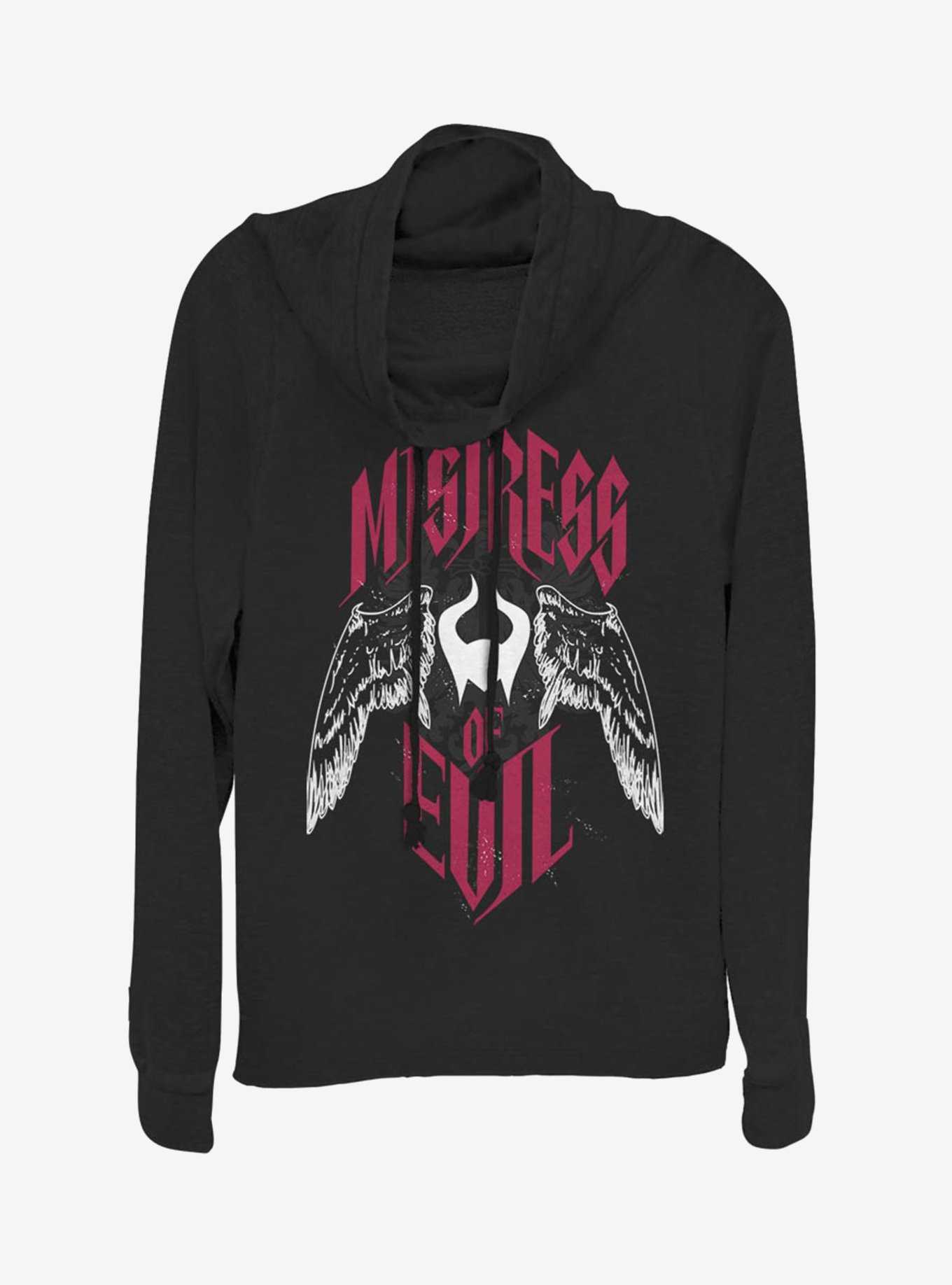 Disney Maleficent: Mistress Of Evil With Wings Cowlneck Long-Sleeve Womens Top, , hi-res