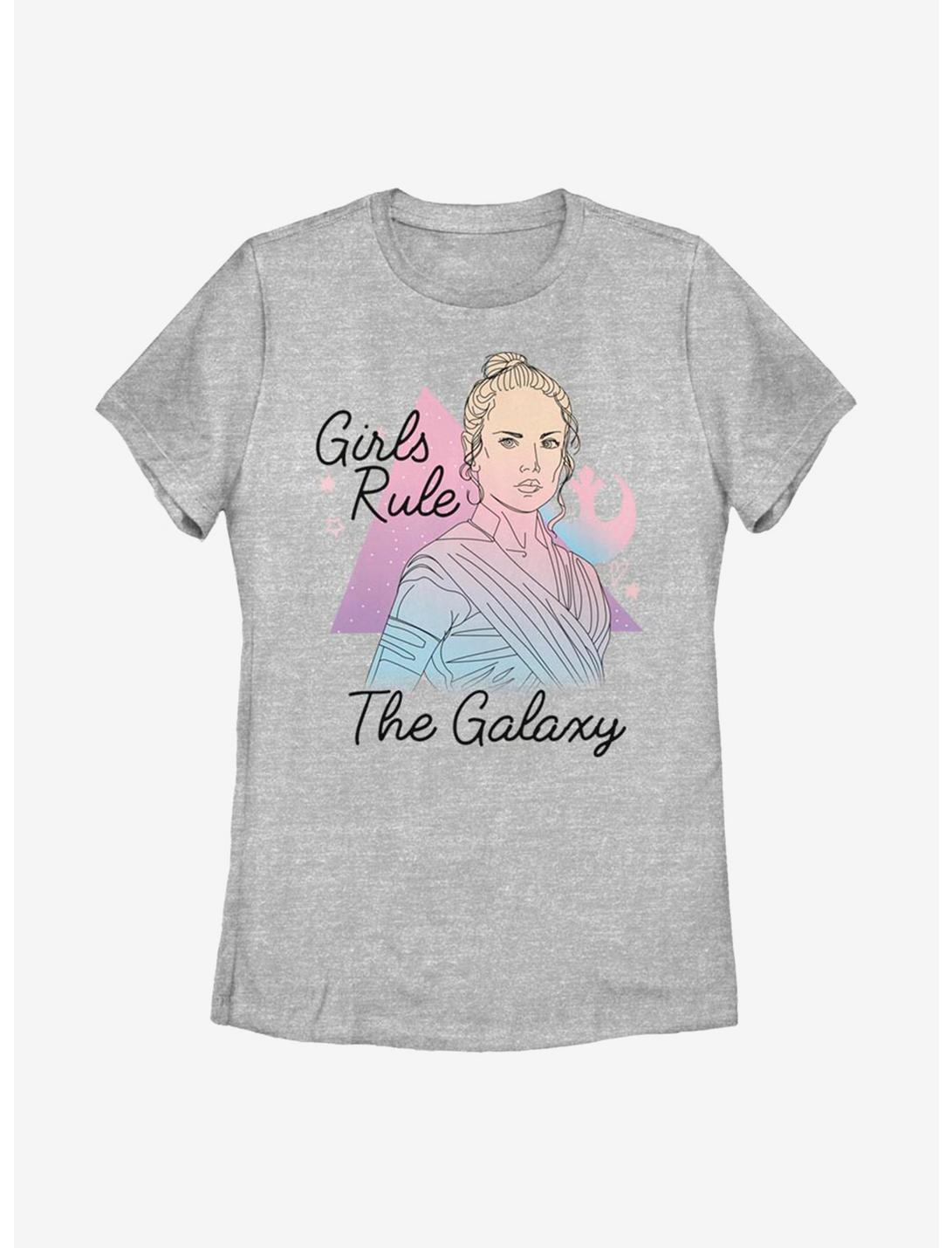 Star Wars Episode IX The Rise Of Skywalker Rey Pastel Womens T-Shirt, ATH HTR, hi-res