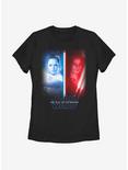 Star Wars Episode IX The Rise Of Skywalker Split Rey Womens T-Shirt, BLACK, hi-res