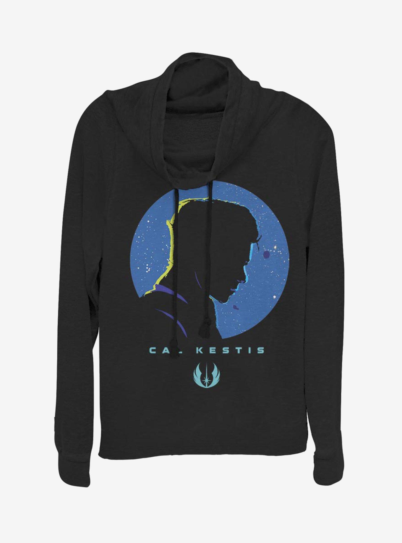 Star Wars Jedi Fallen Order Cal Kestis Cowlneck Long-Sleeve Womens Top, , hi-res