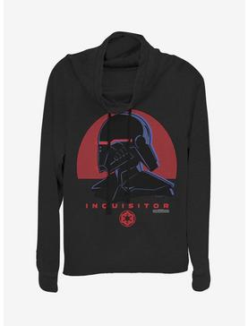 Star Wars Jedi Fallen Order Red Sun Inquisitor Cowlneck Long-Sleeve Womens Top, , hi-res