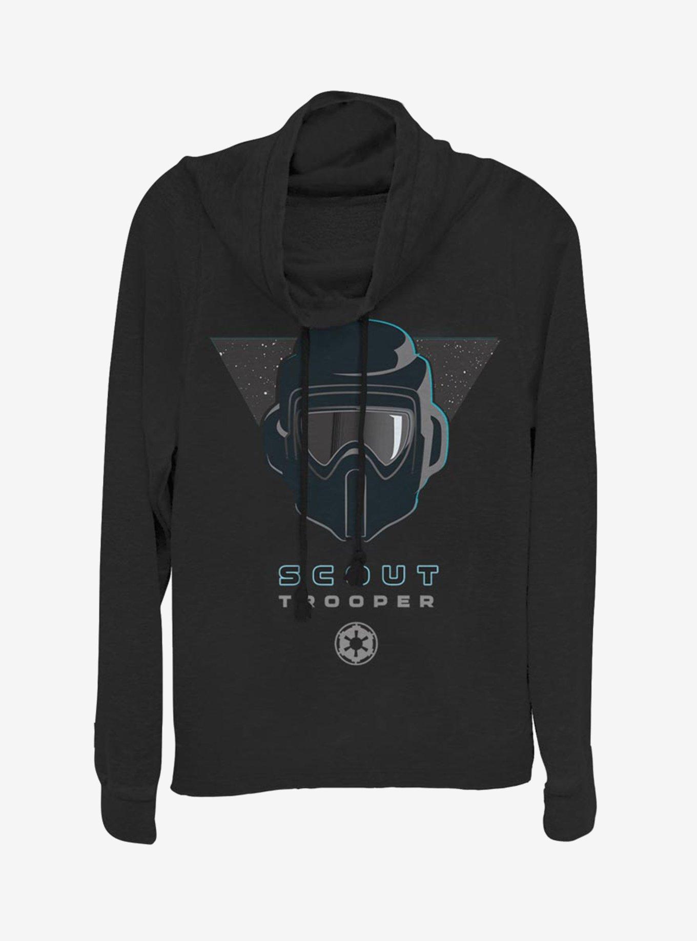 Star Wars Jedi Fallen Order Scout Trooper Cowlneck Long-Sleeve Womens Top, , hi-res