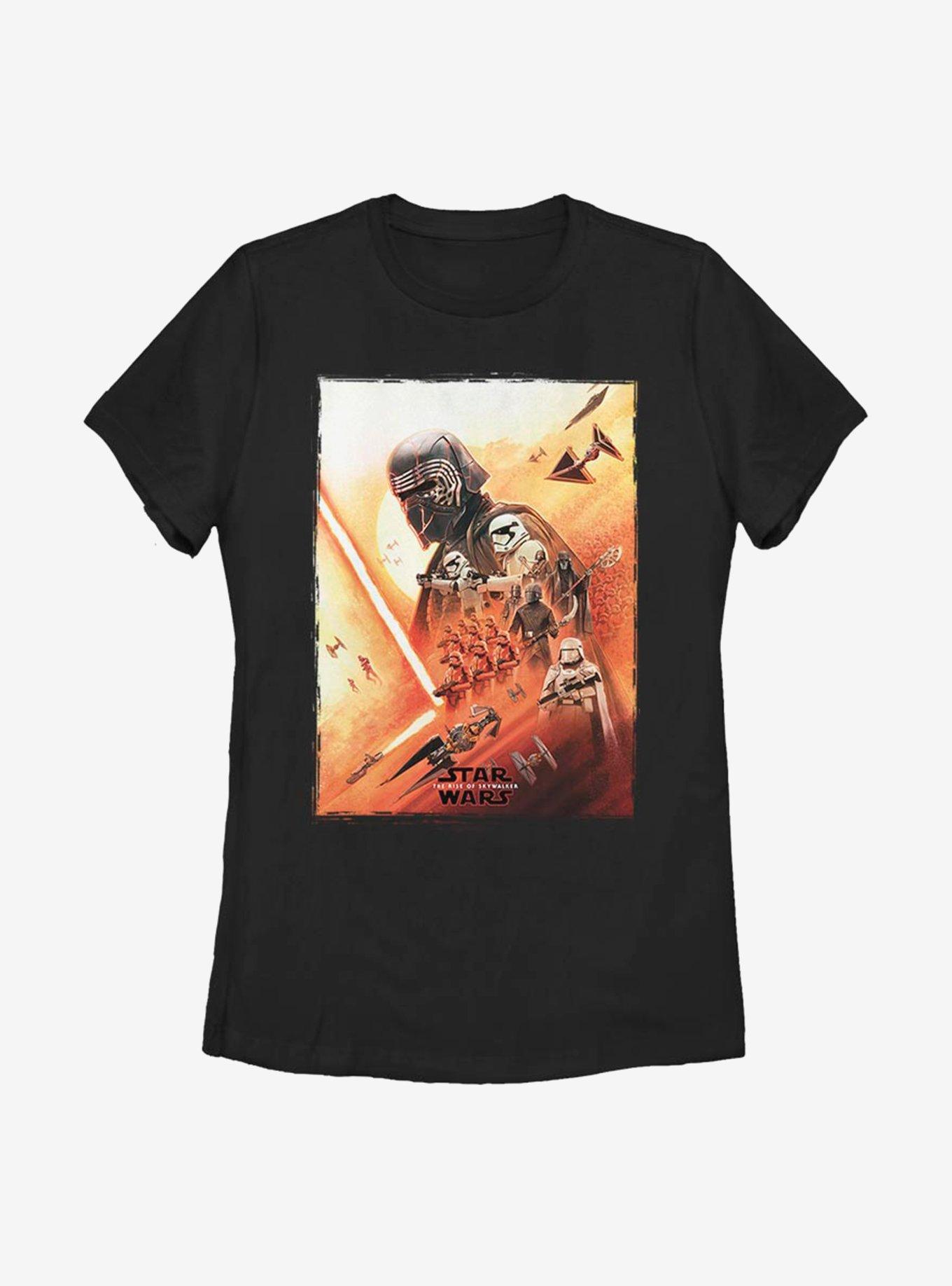 Star Wars Episode IX The Rise Of Skywalker Kylo Poster Womens T-Shirt, , hi-res