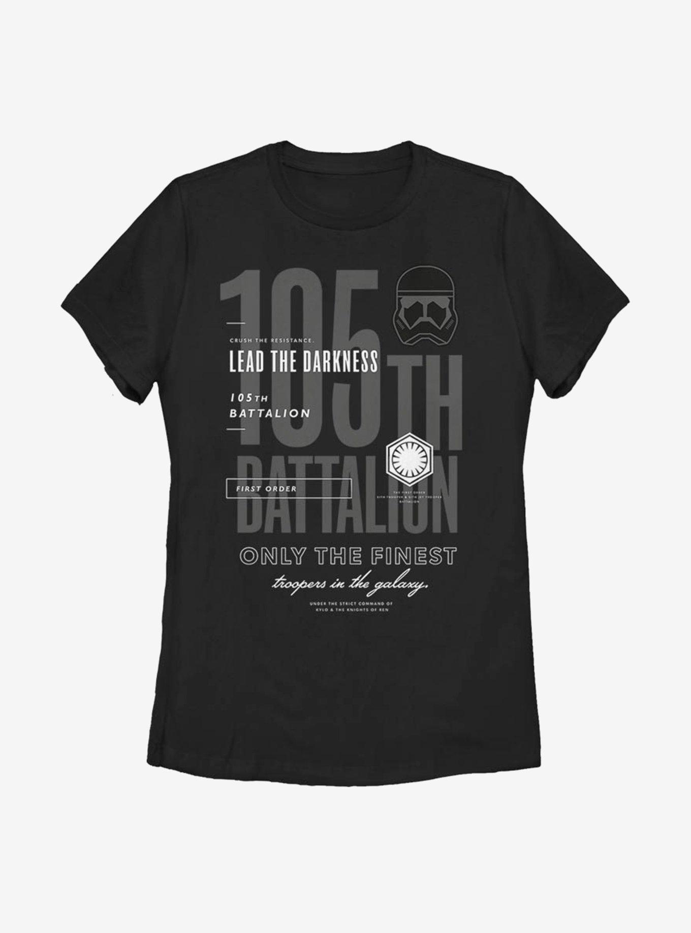 Star Wars Episode IX The Rise Of Skywalker Lead The Darkness Womens T-Shirt, BLACK, hi-res