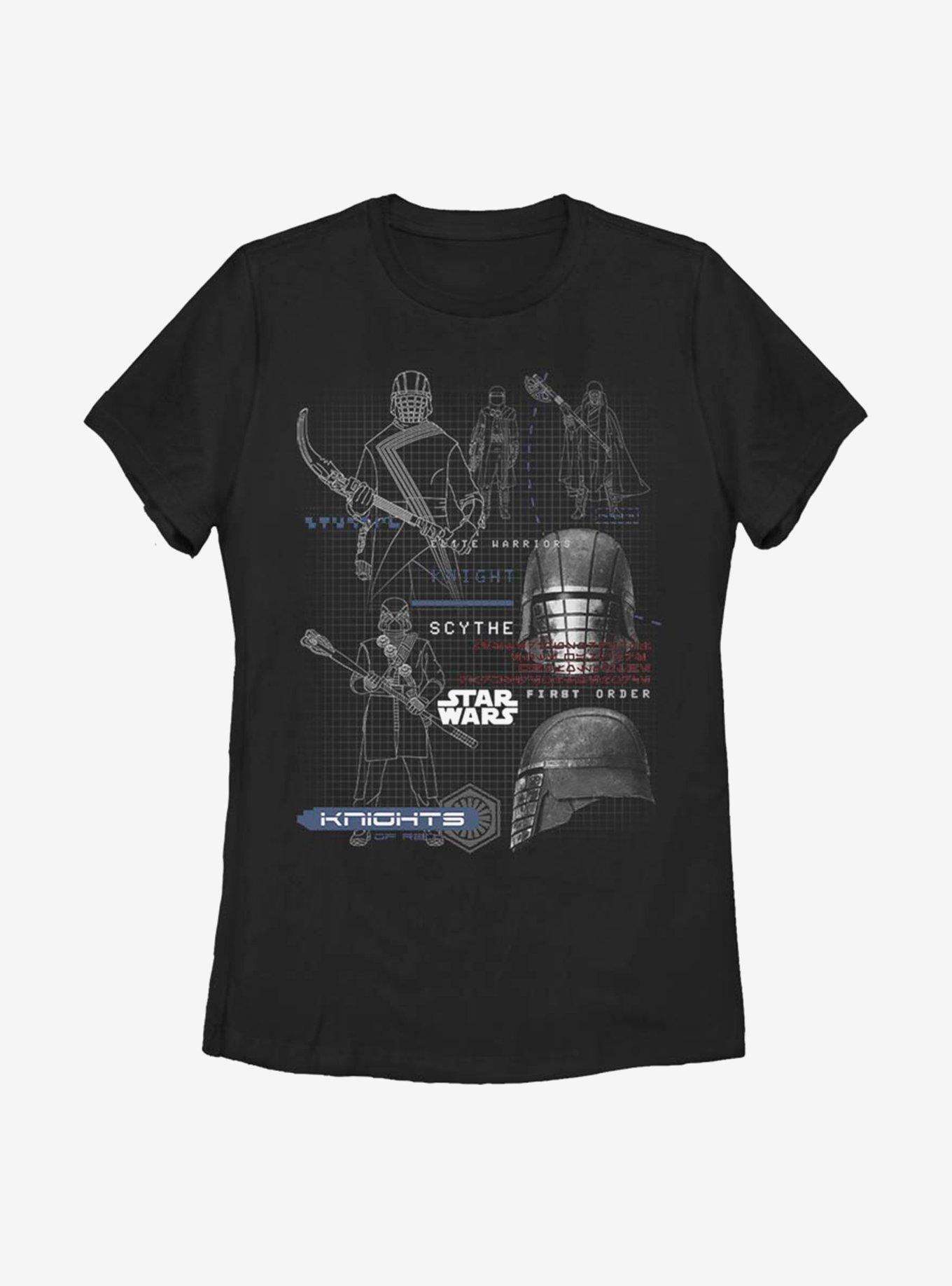 Star Wars Episode IX The Rise Of Skywalker Ren Specs Womens T-Shirt, BLACK, hi-res