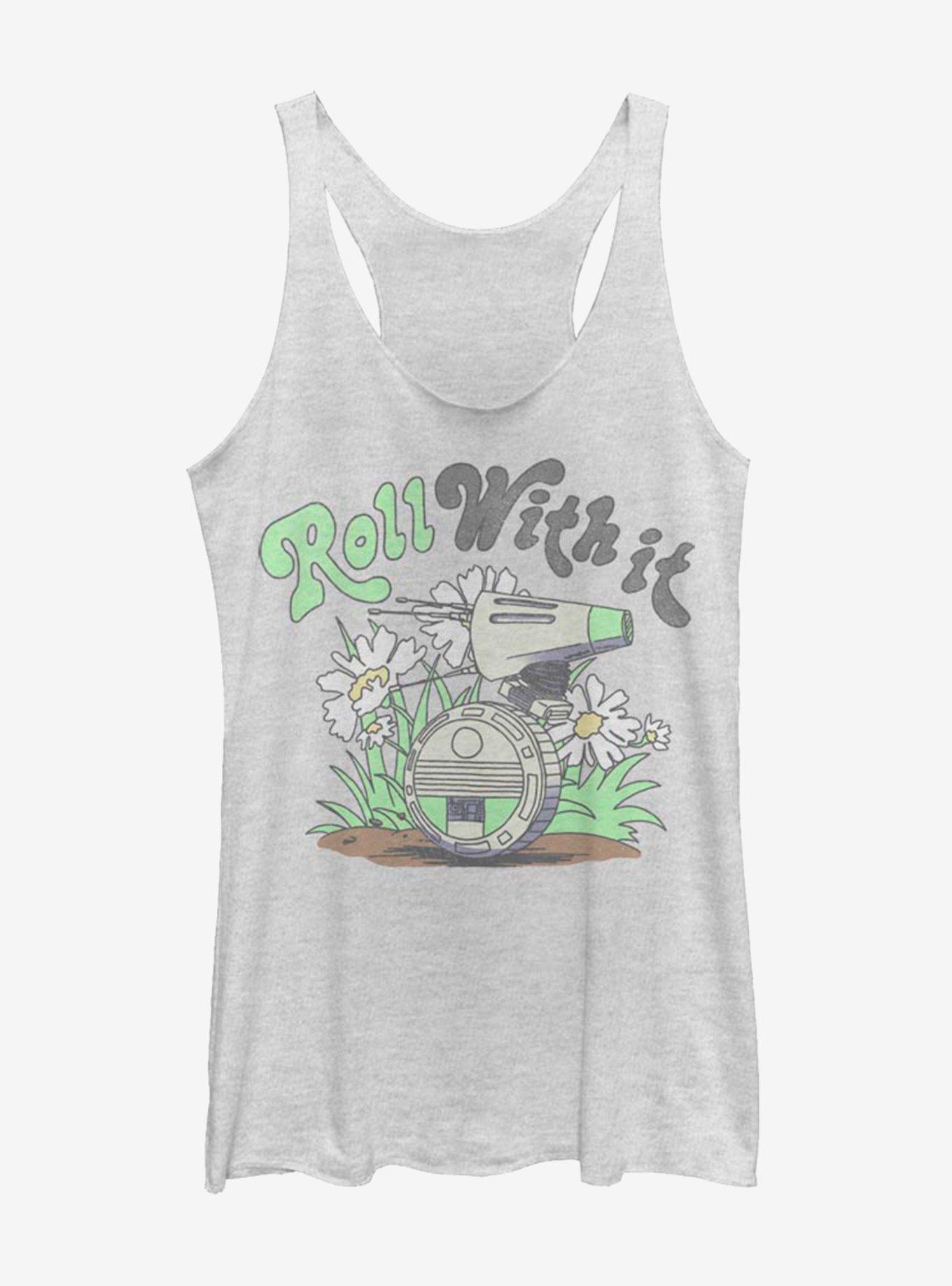 Star Wars Episode IX The Rise Of Skywalker Roll With It Womens Tank Top, , hi-res