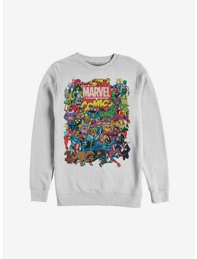 Marvel Avengers Comics Characters Sweatshirt, , hi-res