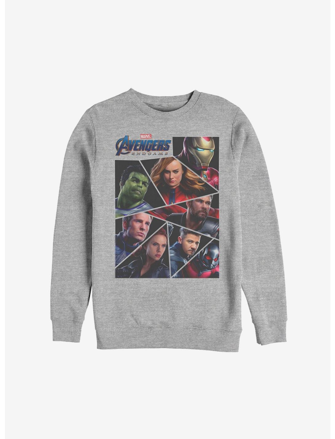 Marvel Avengers: Endgame Save The Day Sweatshirt, ATH HTR, hi-res
