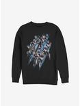 Marvel Avengers: Endgame Suit Up Sweatshirt, BLACK, hi-res