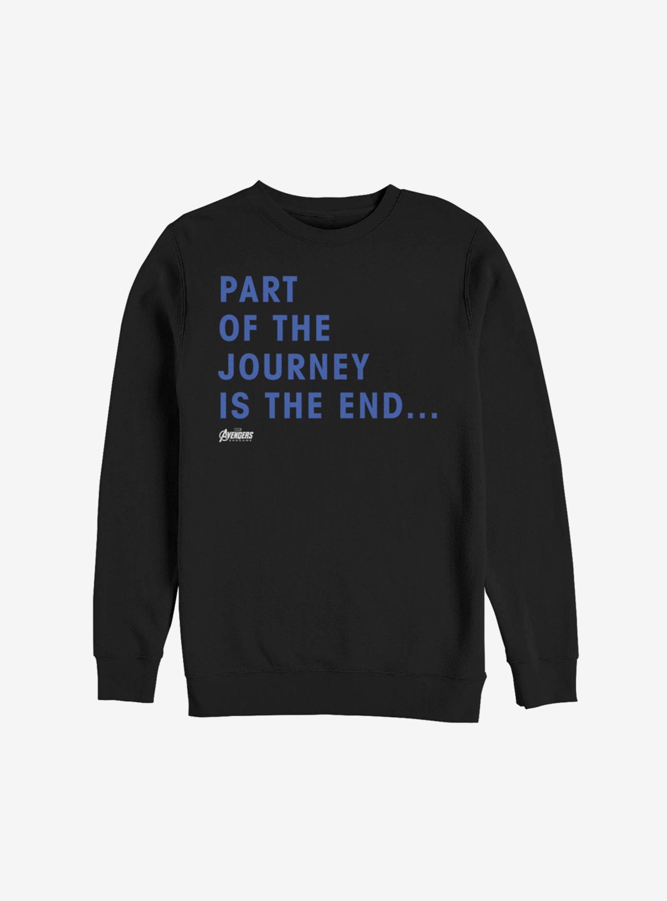 Marvel Avengers: Endgame Journey Ending Sweatshirt, BLACK, hi-res