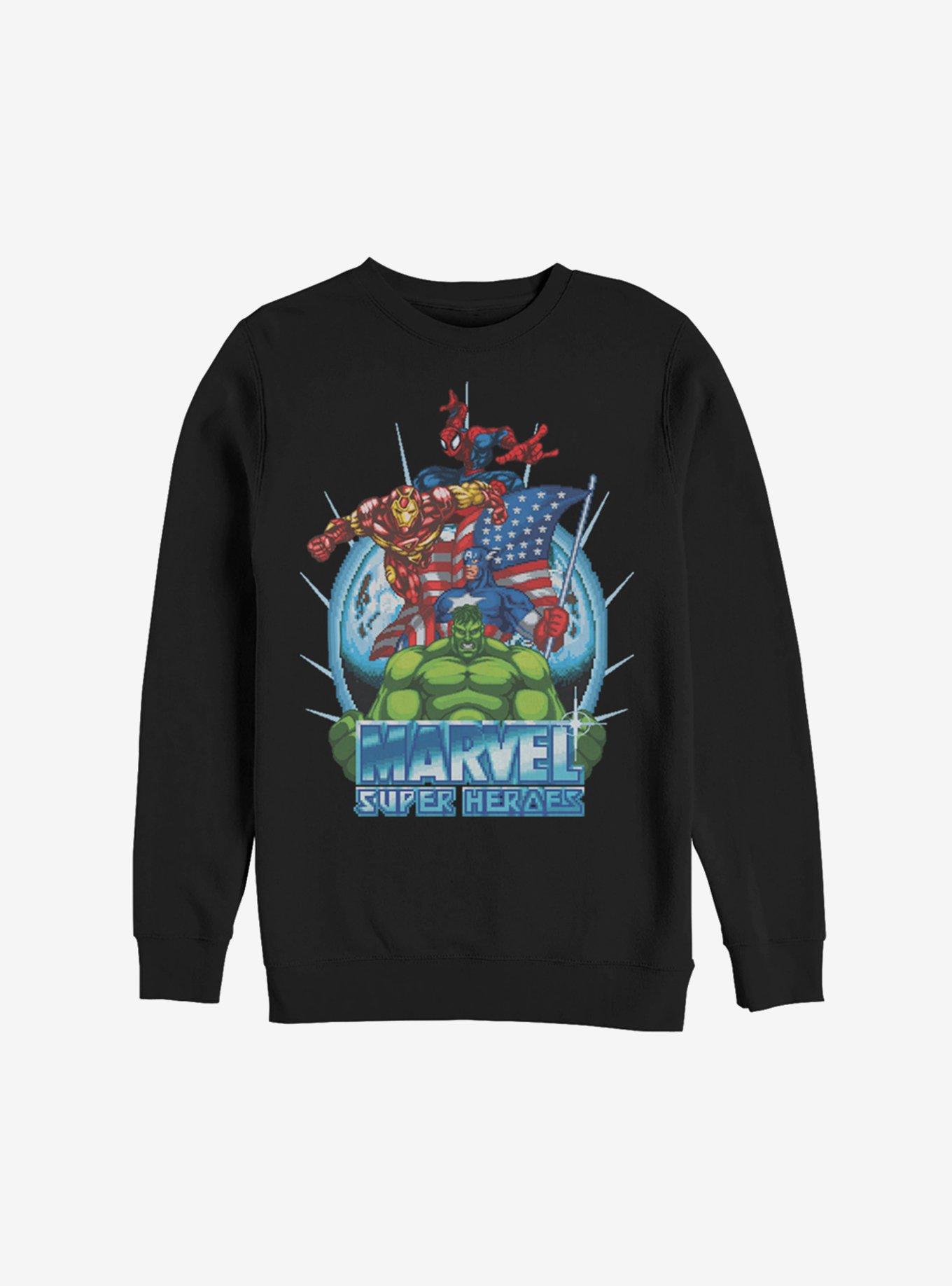 Marvel Avengers Super Heroes Sweatshirt, , hi-res