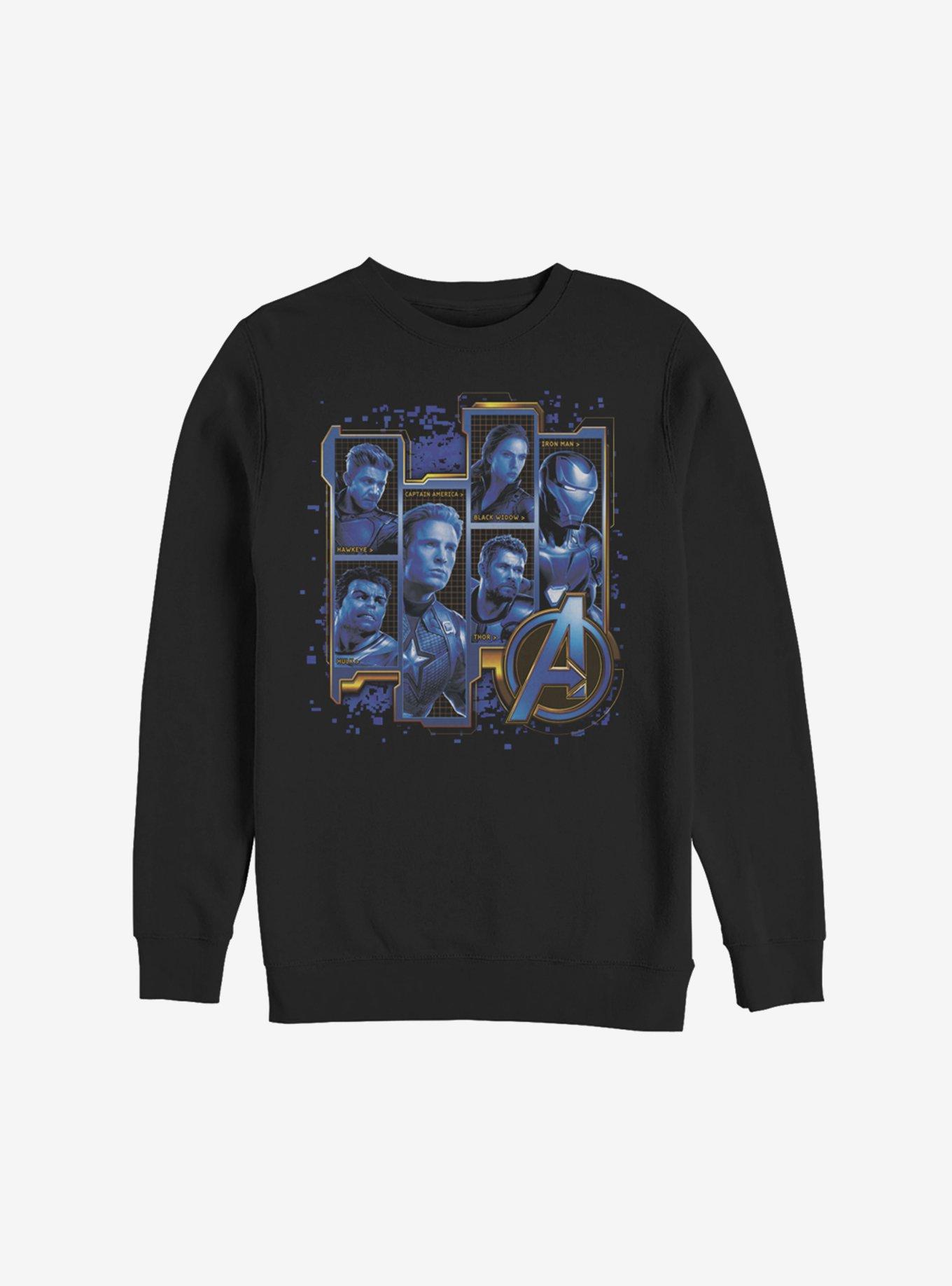 Marvel Avengers: Endgame Blue Box Up Sweatshirt, , hi-res