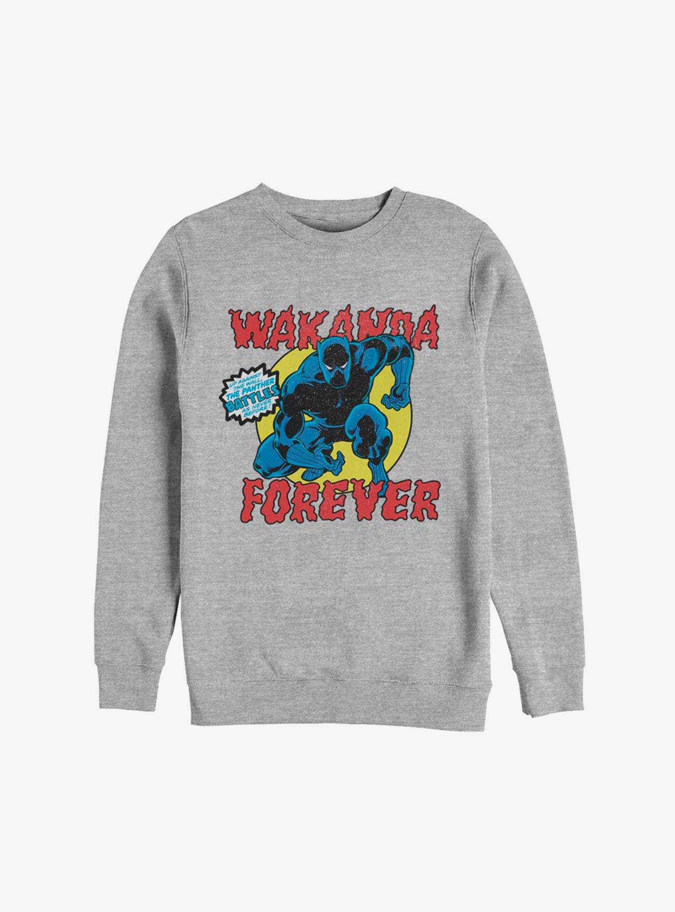 Marvel Black Panther Wakanda Forever Battles Sweatshirt, , hi-res