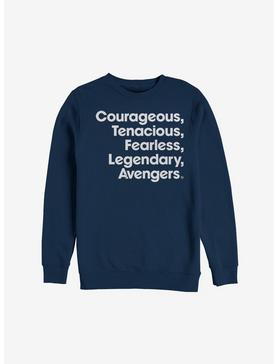 Marvel Avengers: Endgame Name List Sweatshirt, , hi-res