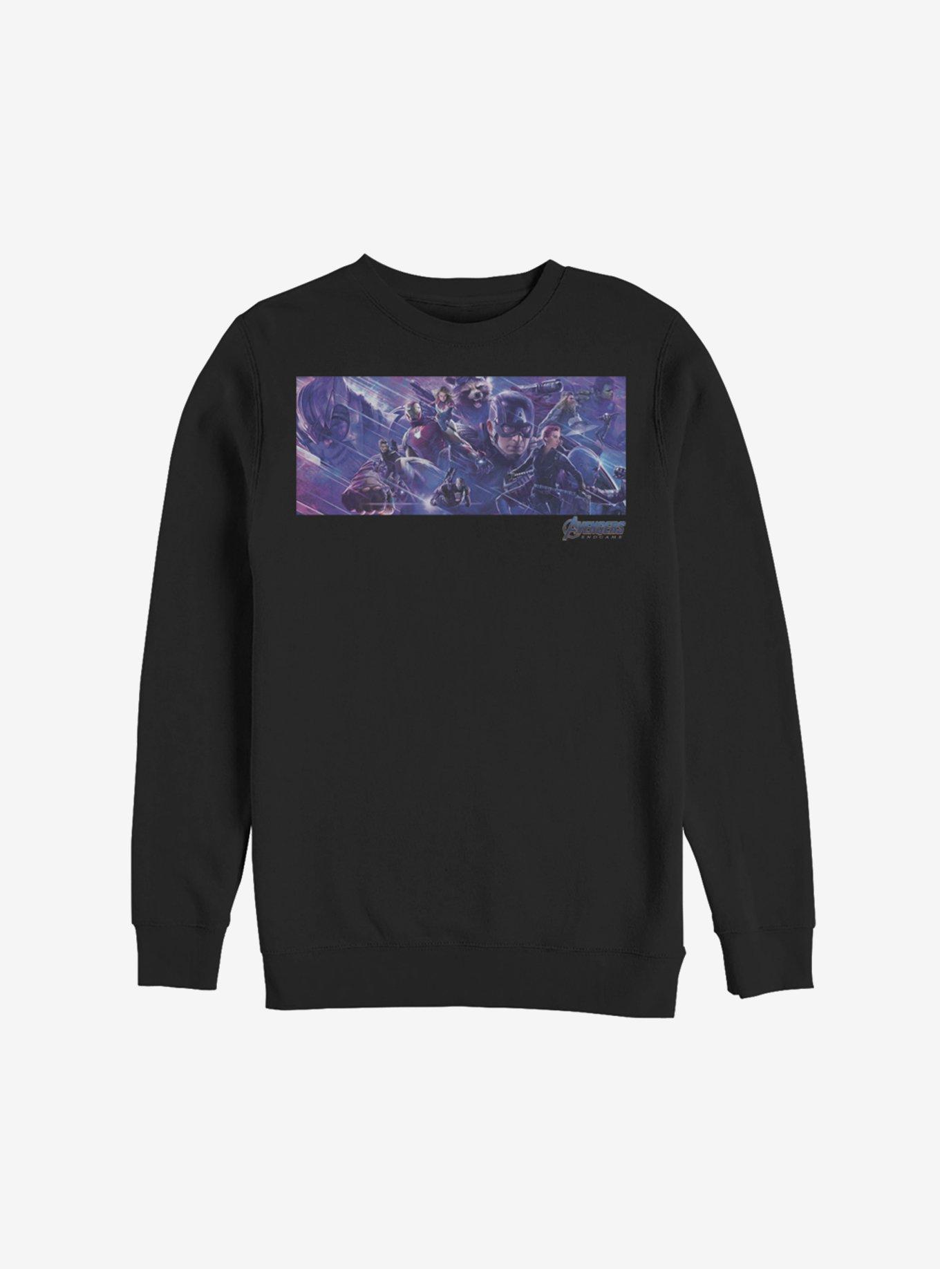 Marvel Avengers: Endgame Poster Sweatshirt, BLACK, hi-res