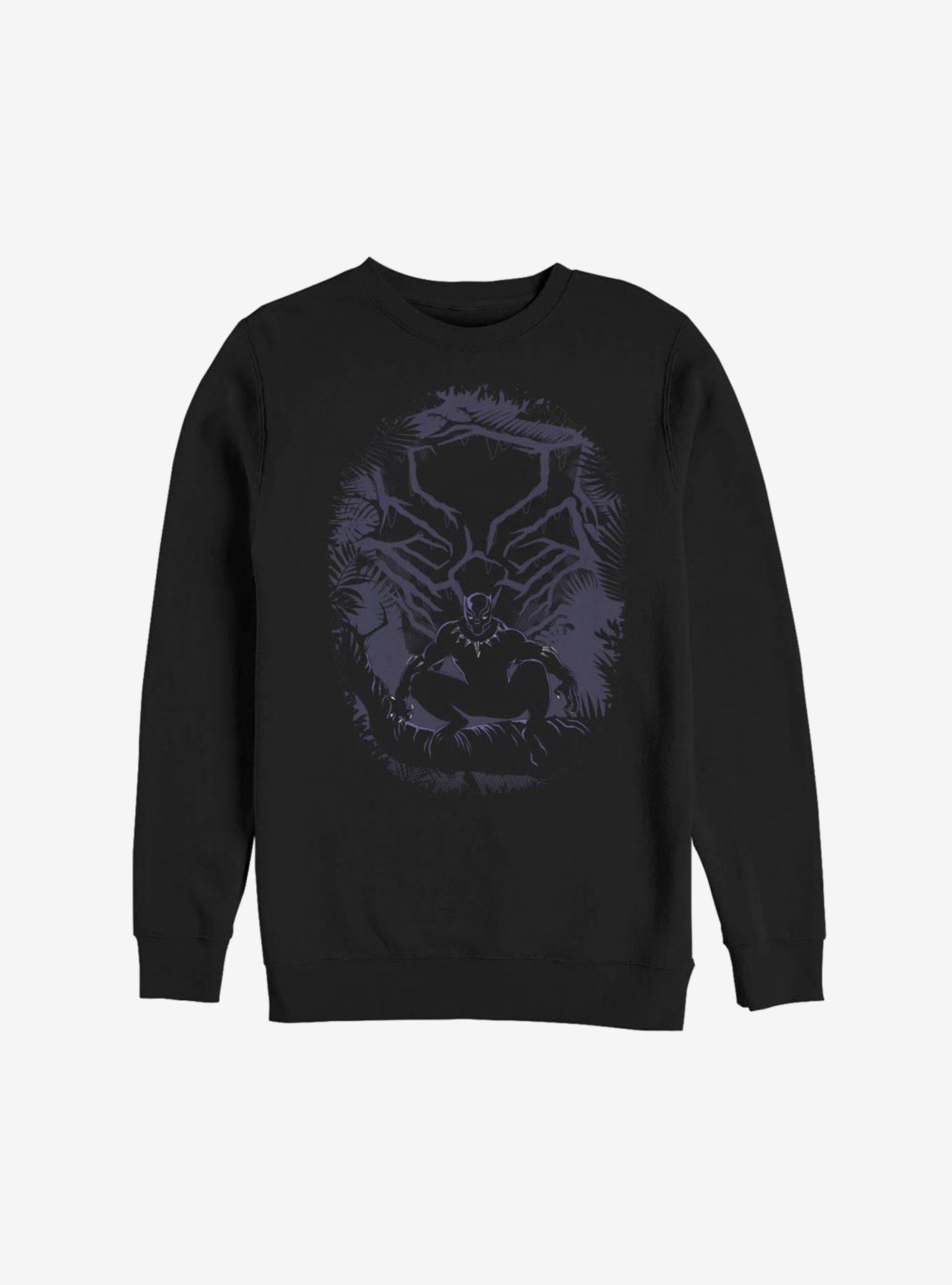 Marvel Black Panther Wakanda Hunter Sweatshirt, BLACK, hi-res