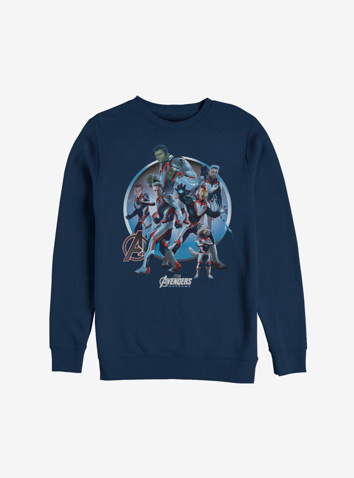 Marvel Avengers: Endgame Endgamers Unite Sweatshirt, NAVY, hi-res