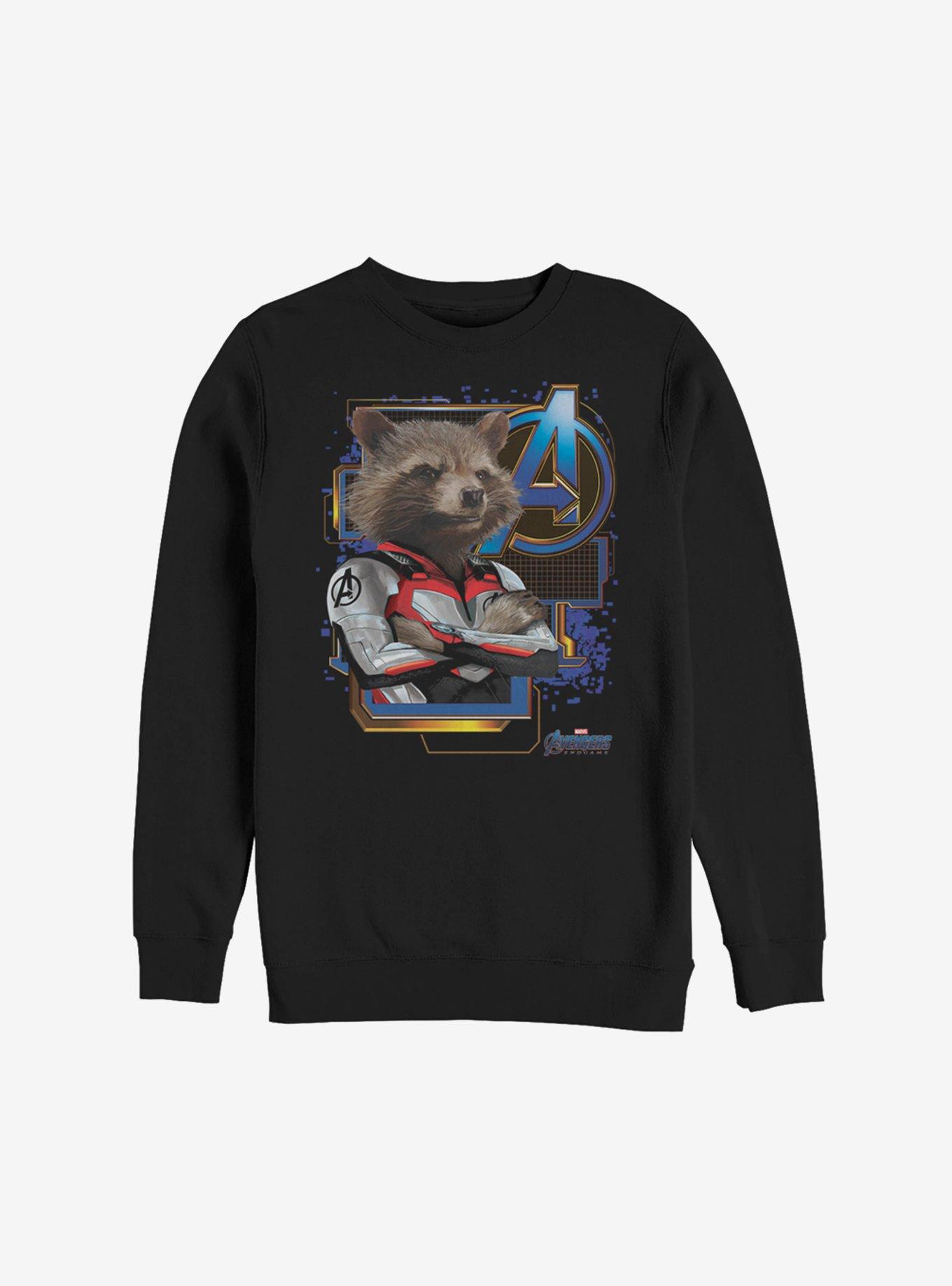 Marvel Avengers: Endgame Space Rocket Sweatshirt, , hi-res